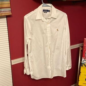 White Polo dress shirt